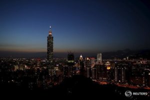 Taiwan stocks lower at close of trade; Taiwan Weighted down 1.84%