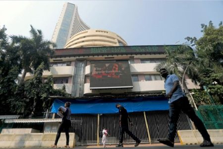 India stocks higher at close of trade; Nifty 50 up 0.49%