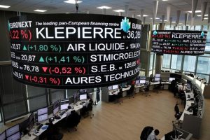 France stocks higher at close of trade; CAC 40 up 0.08%