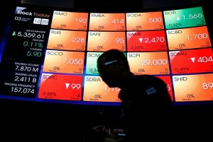 Indonesia stocks lower at close of trade; IDX Composite Index down 0.41%