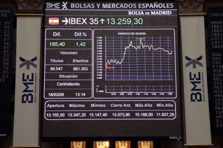 Spain stocks lower at close of trade; IBEX 35 down 0.43%