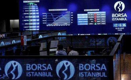 Turkey stocks lower at close of trade; BIST 100 down 1.40%