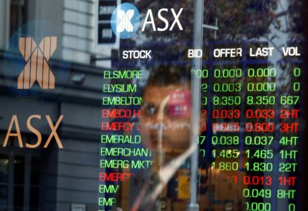 Australia stocks lower at close of trade; S&P/ASX 200 down 0.23%