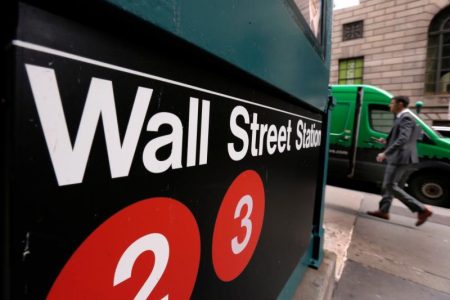 U.S. stocks lower at close of trade; Dow Jones Industrial Average down 0.60%