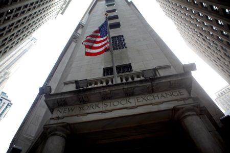 U.S. stocks mixed at close of trade; Dow Jones Industrial Average down 0.54%