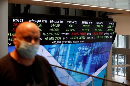 Israel stocks higher at close of trade; TA 35 up 1.06%