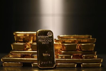 Gold prices steady below ,700 as dollar firms with Fed in focus