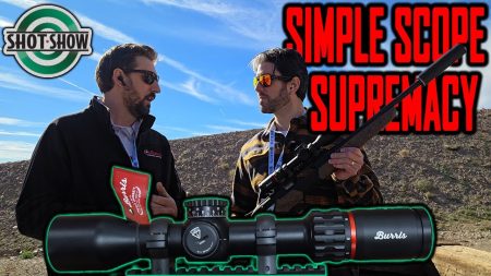 Is Your Rifle Scope Reticle Too Much? A Solid Compromise w/ @BurrisOpticsCompany  | SHOT Show 2026