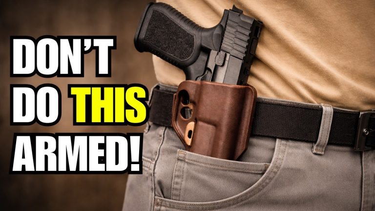 What NOT TO DO When Carrying a Handgun (7 Critical Mistakes) What NOT TO DO When Carrying a Handgun (7 Critical Mistakes)