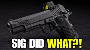 Sig Sauer 1911 XFull – This New Full-Size 1911 Is Awesome!